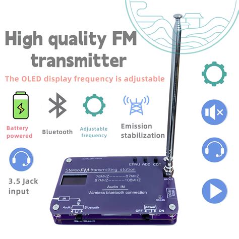 Rii Transmitter 76~108MHZ Blackberry Smartphones Reader