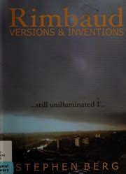 Rimbaud Versions and Inventions PDF