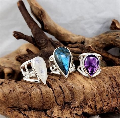 Rings with Crystals: A Mystical Adornment for Health and Well-being