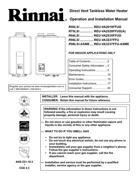 Rinnai R75ls Manual Guide Pdf Ebook Doc