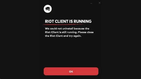 Riot Client Is Running: Uninstall Now