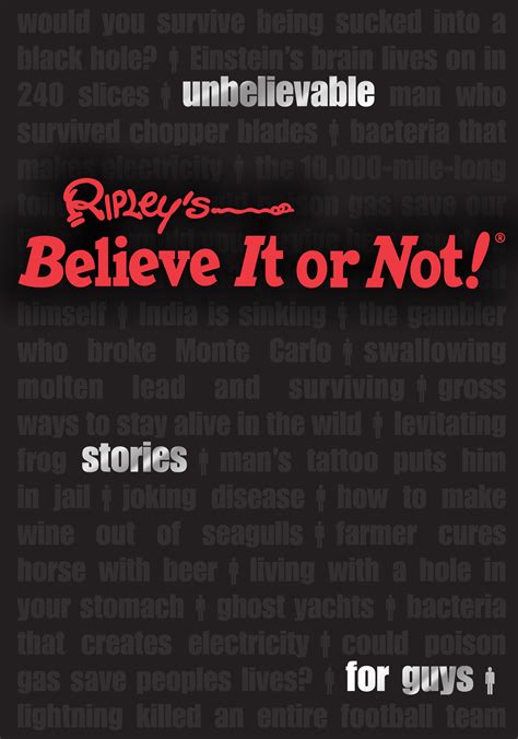 Ripley's Unbelievable Stories for Guys Ripley&a Kindle Editon