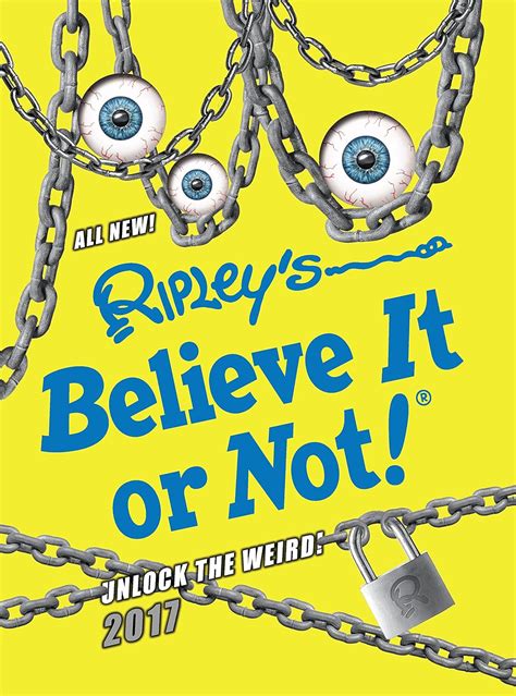 Ripleys Believe Unlock Weird ANNUAL Doc