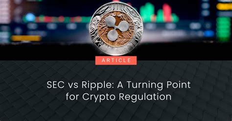 Ripple's SEC Settlement: A Turning Point for Cryptocurrency