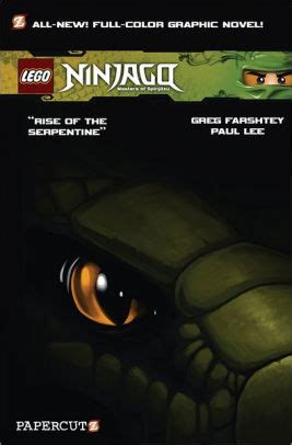 Rise Of The Serpentine Turtleback School and Library Binding Edition Ninjago Graphic Novels Reader