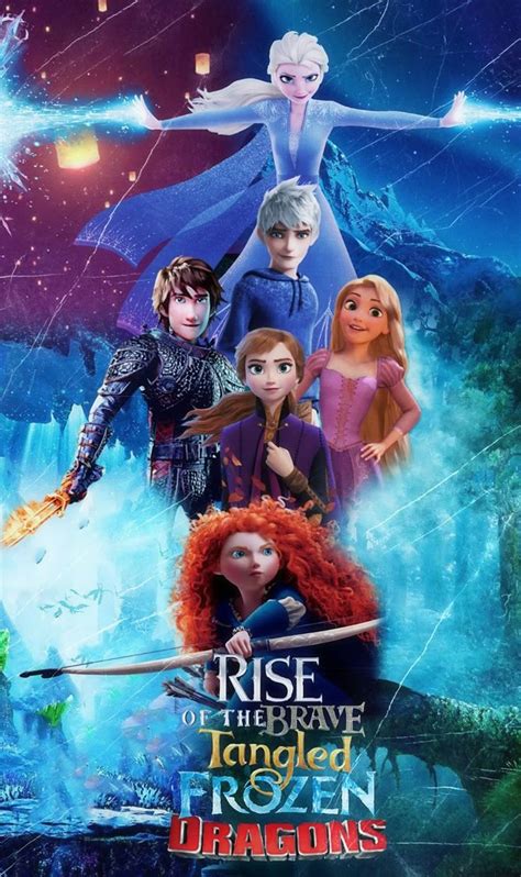 Rise of the Brave Frozen Tangled Dragons: An Unparalleled Symphony of Animation