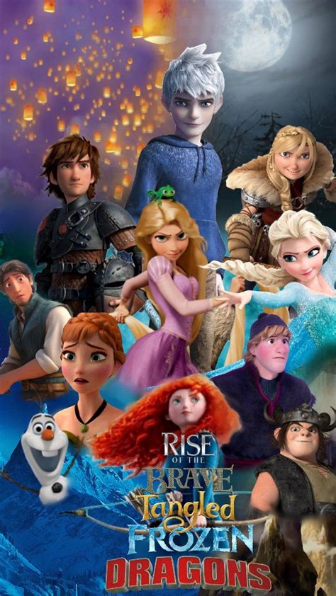 Rise of the Brave Frozen Tangled Dragons: Embracing the Fusion of Animation Masterpieces