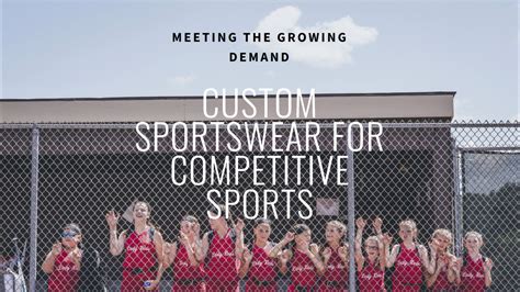 Rising demand for premium sportswear: