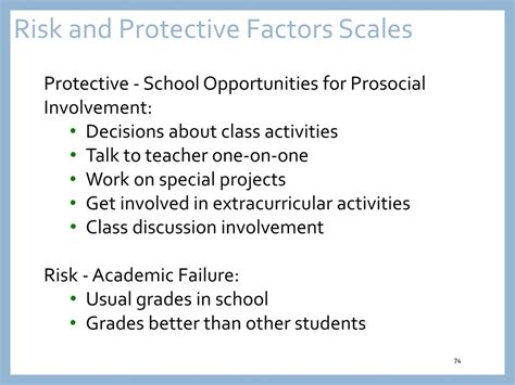 Risk Factors Considered in the HYS