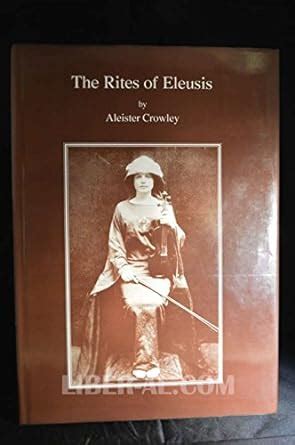 Rites of Eleusis As Performed at Caxton Hall Epub