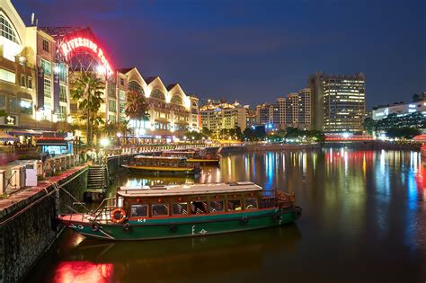 River Valley Road Clarke Quay Singapore: 10,000 Reasons to Visit