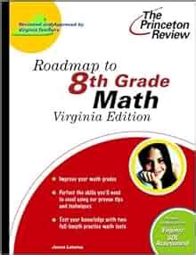 Roadmap to 8th Grade Math Virginia Edition State Test Preparation Guides Kindle Editon