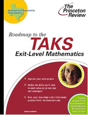 Roadmap to the TAKS Exit-Level Mathematics State Test Preparation Guides PDF