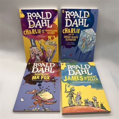 Roald Dahl Magical Gift Set 4 Books 4 Book Series
