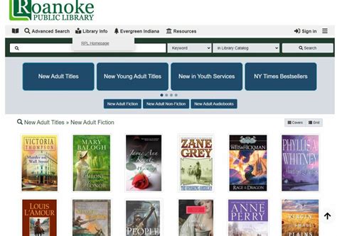 Roanoke Library Catalog