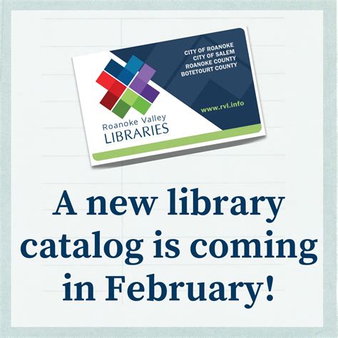Roanoke Valley Library Catalog