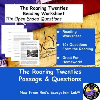 Roaring Twenties Answer Key Epub