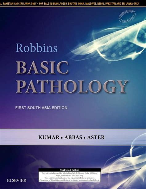 Robbins and Kumar Basic Pathology First South Asia Edition Reader