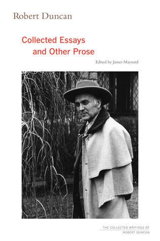 Robert Duncan Collected Essays and Other Prose Epub