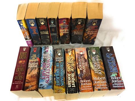 Robert Jordan The Wheel of Time Collection 4 Books Set Series 3 Book 11-14 Knife Of Dreams The Gathering Storm Towers Of Midnight A Memory Of Light Kindle Editon