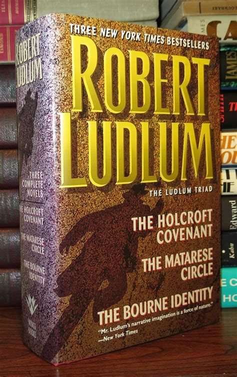 Robert Ludlum Traid The Holcroft Covenant The Matarese Circle The Bourne Identity 3 Books in 1 Hardcover Epub