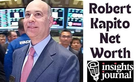 Robert S. Kapito Net Worth: A Detailed Breakdown