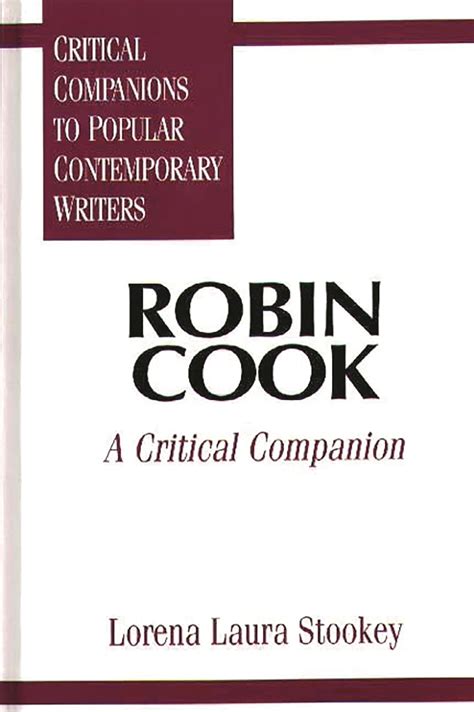 Robin Cook A Critical Companion Reader