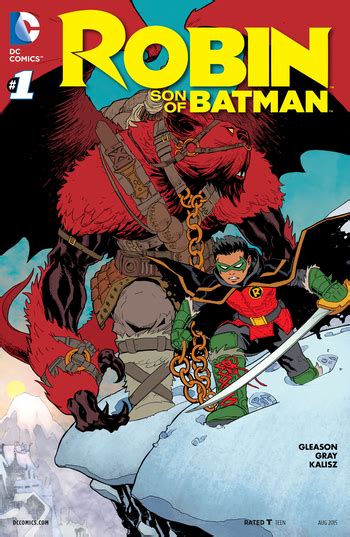 Robin Son of Batman 1 Comic Book Reader