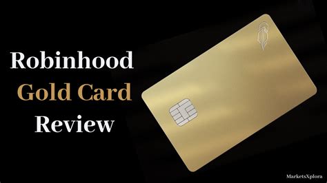 Robinhood Gold Card Review: Unlocking Premium Features for Enhanced Trading