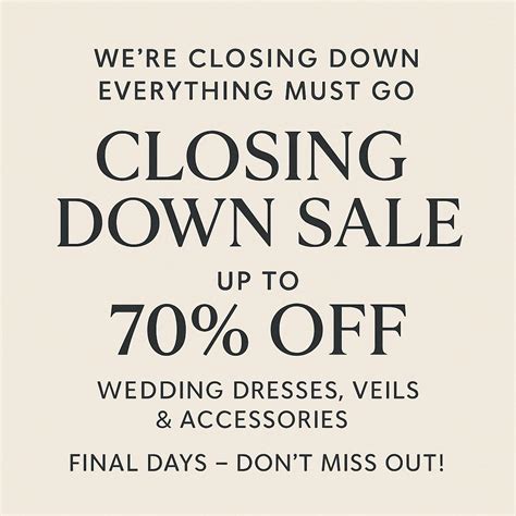 Robinson's Closing Down Sale: 20% to 70% Off on Everything!