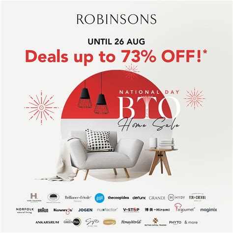 Robinsons Singapore Sale 2020: Up to 70% Off!