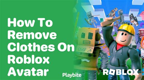 Roblox Catalog Avatar How To Remove Clothes