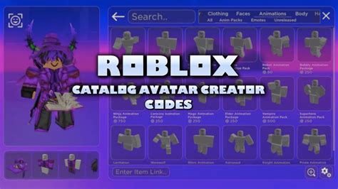 Roblox Catalog Avatar How To Use Avatar Codes