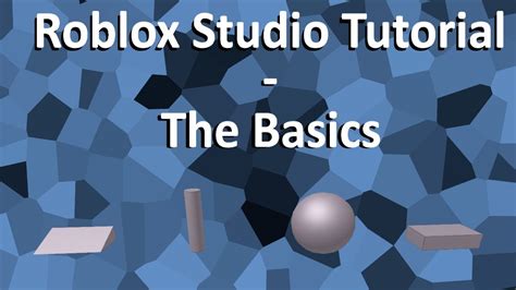 Roblox Studio Basics: