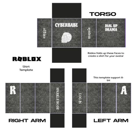 Roblox Y2k Shirt Template