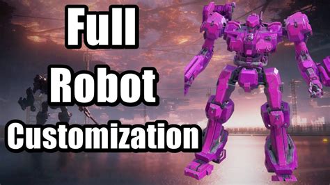 Robot Customization: