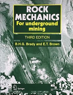 Rock Mechanics For Underground Mining 3rd Edition Epub