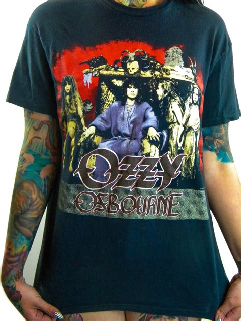 Rock On with Vintage Ozzy Osbourne Shirts: A Style for the Ages