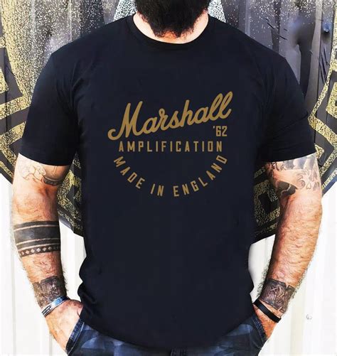 Rock Out in Style with Marshall Amp T-Shirts