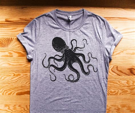 Rock Your Style with the Ultimate Octopus Tee Shirt