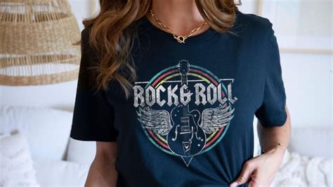 Rock and Roll T-shirts: A Timeless Fashion Statement