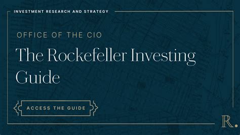 Rockefeller Capital Management Careers: A Comprehensive Guide to a World of Opportunities