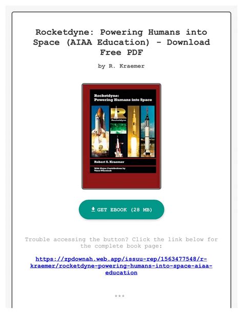 Rocketdyne: Powering Humans into Space (AIAA Education) Epub