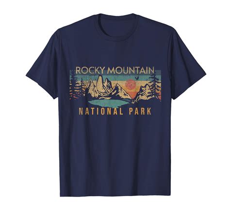 Rocky Mountain National Park T-shirt: A Timeless Classic for Nature Enthusiasts