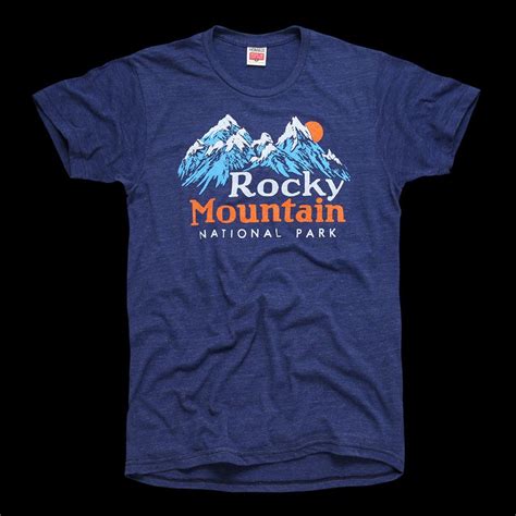 Rocky Mountain National Park Tee Shirts: Embracing Nature's Splendor Through Fashion