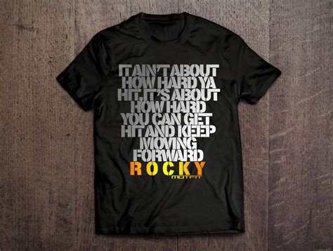 Rocky Movie Shirt: An Enduring Symbol of Motivation and Inspiration