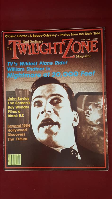 Rod Serling s The Twilight Zone Magazine September-October 1984 Vol 4 No 4 Reader
