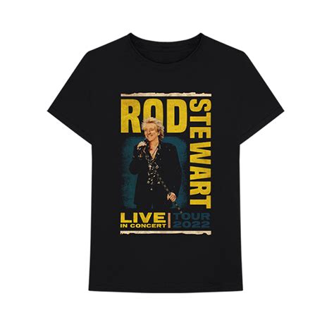 Rod Stewart Concert Shirts: A Collector's Guide for True Fans