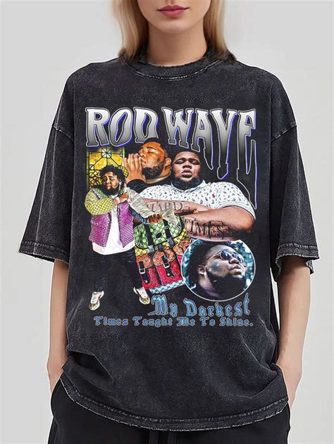 Rod Wave T-shirt: A Fashion Statement for Music Lovers