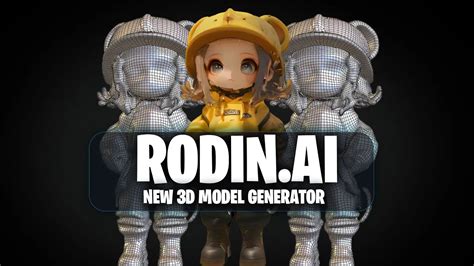 Rodin AI's 3D Modeling Revolution: Unlocking Possibilities in Design and Manufacturing